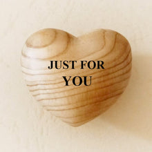 Load image into Gallery viewer, Pocket Hug Wooden Heart Token