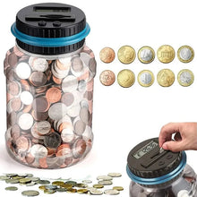 Load image into Gallery viewer, Electronic Piggy Bank Counter Coin Digital LCD Counting Coin Money