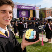 Load image into Gallery viewer, Graduation Cap Candy Card Set