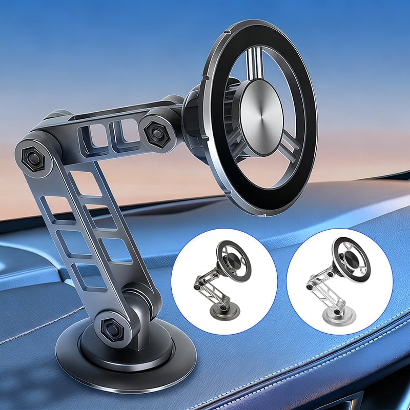 Rotating Car Robotic Arm Magnetic Bracket