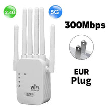 Load image into Gallery viewer, Upgraded 6-Antenna WiFi Extender 1200Mbps