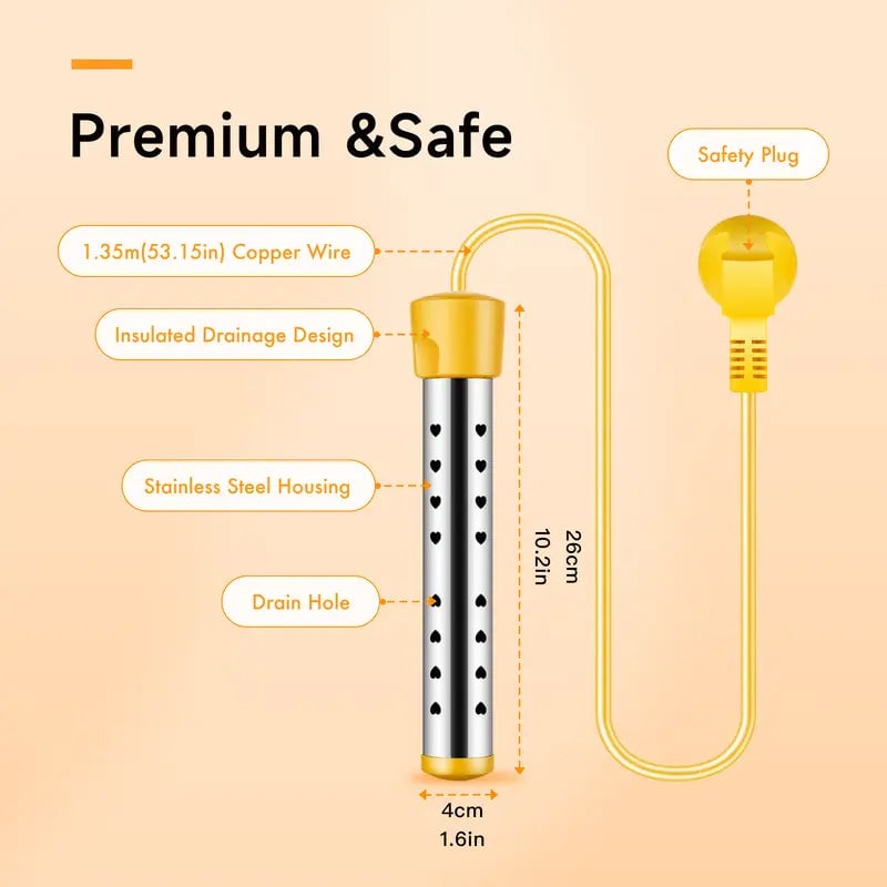 Fast Immersion Water Heater