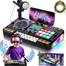 Load image into Gallery viewer, Sakerplus® Kids DJ Mixer Table With Microphone