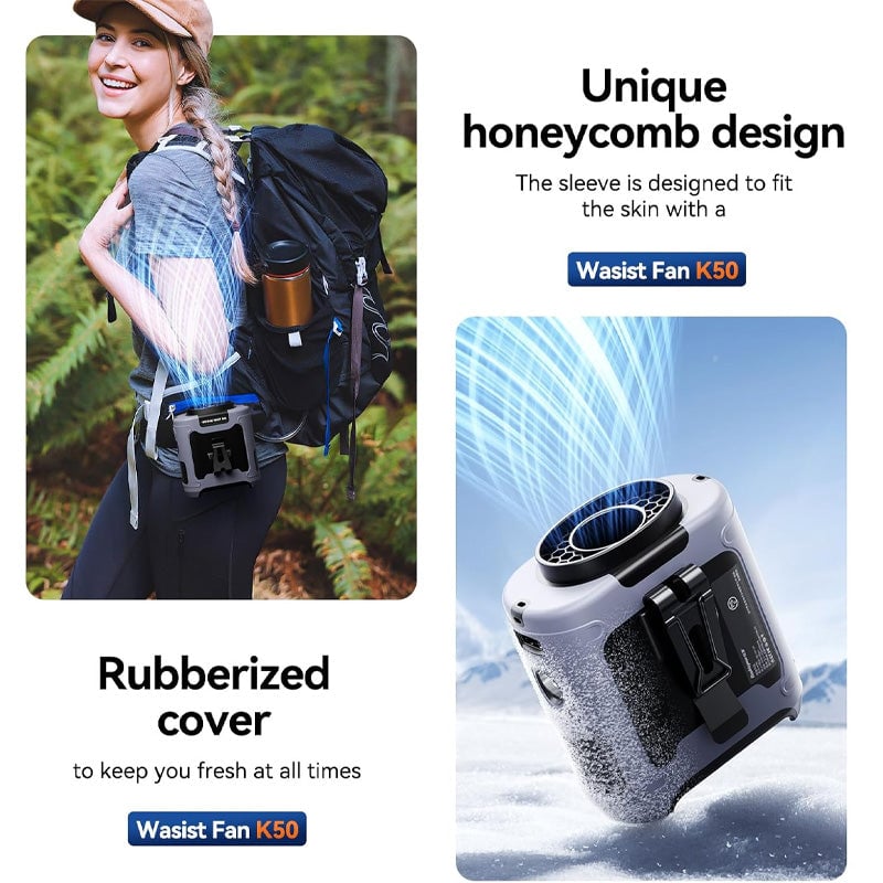 Rechargeable Waist Clip Fan