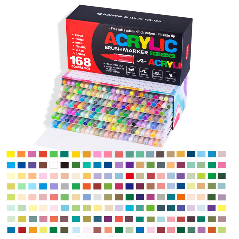 Straight Liquid Acrylic Marker