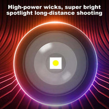 Load image into Gallery viewer, Waterproof Rechargeable Digital Display 2-in-1 Strong Light Flashlight
