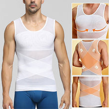 Load image into Gallery viewer, Men's High Stretch Mesh Body Shaping Tank Top