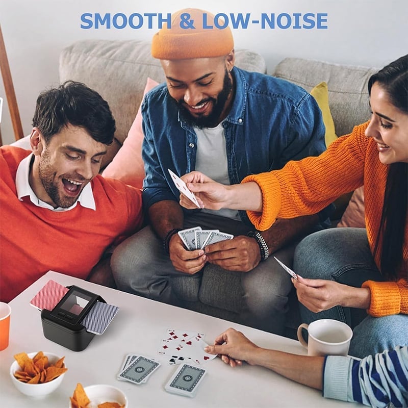Rechargeable Automatic Card Shuffler