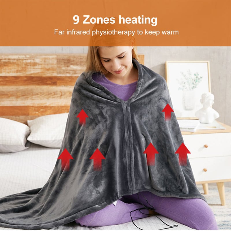 Heated Flannel Blanket