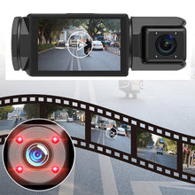 Load image into Gallery viewer, Three-lens driving recorder