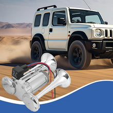 Load image into Gallery viewer, 600DB Dual-Tone Metal Car Horn