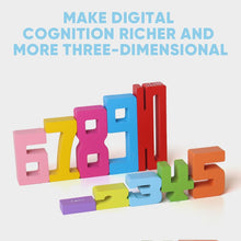 Load image into Gallery viewer, Montessori-Inspired Wooden Number Blocks – Unlock Your Child’s Potential!