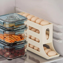Load image into Gallery viewer, 4-Tier Sliding Egg Storage Box