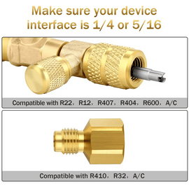 AC Valve Core Remover Installer Tool