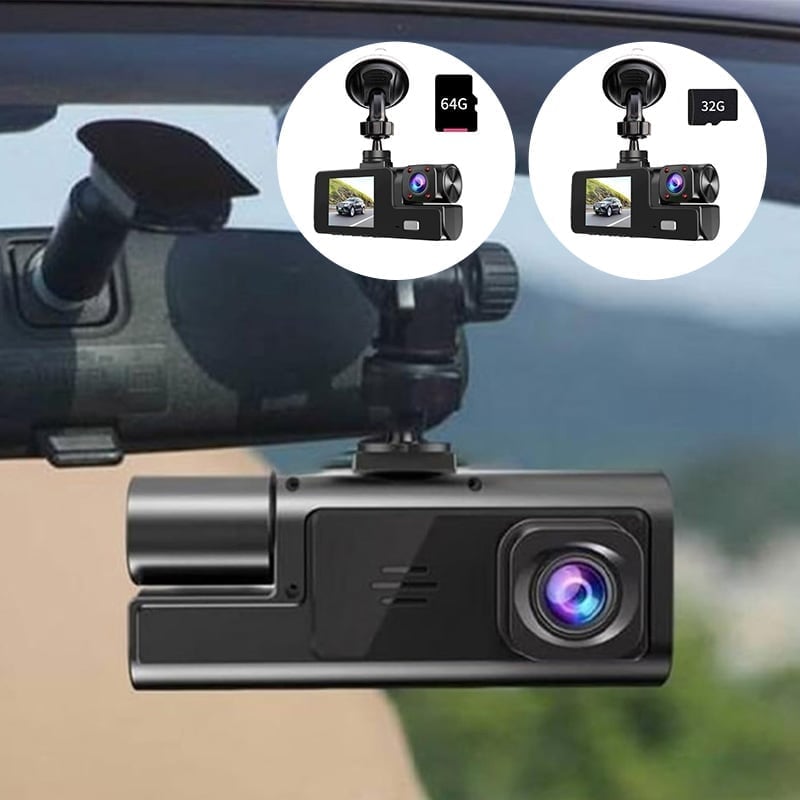 1080P Dual-Lens WiFi Dashcam