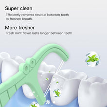 Load image into Gallery viewer, Disposable Floss Picks Twin-Line