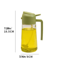 Load image into Gallery viewer, Sakerplus 2-in-1 Glass Oil Sprayer and Dispenser