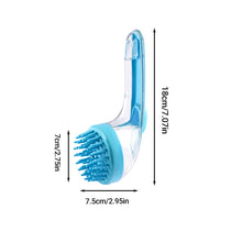 Load image into Gallery viewer, New 2 in 1 Pet Bath and Grooming Brush