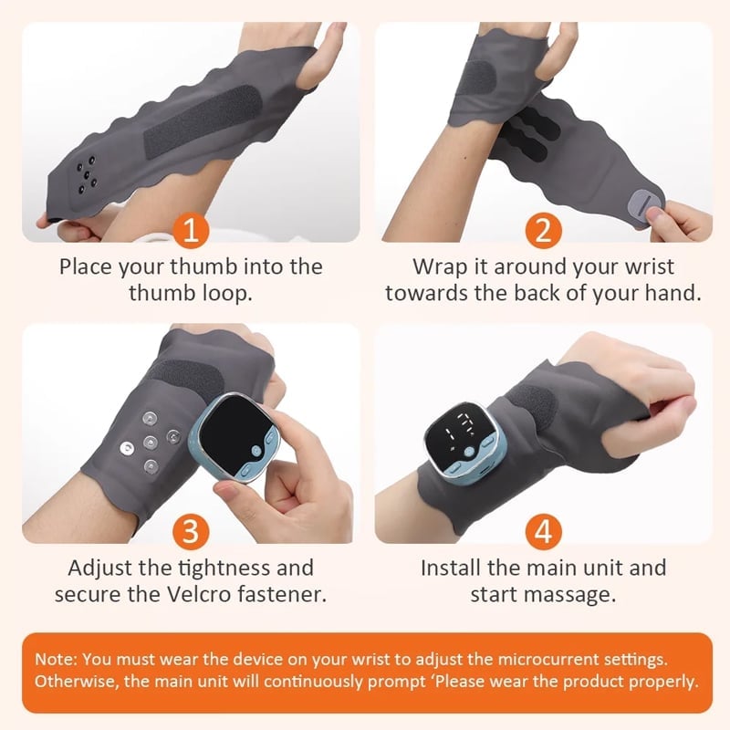 Wireless Graphene Heating Wrist Massager
