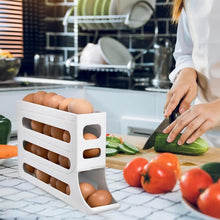 Load image into Gallery viewer, 4-Tier Sliding Egg Storage Box