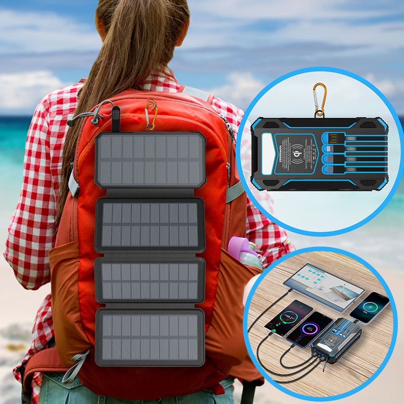 Aless™ Solar Foldable Power Bank