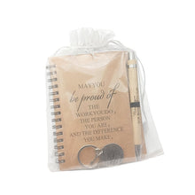 Load image into Gallery viewer, Eco-Friendly Bamboo Stationery Gift Set