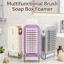 Load image into Gallery viewer, 3-in-1 Multi-Functional Roller Soap Box &amp; Laundry Brush