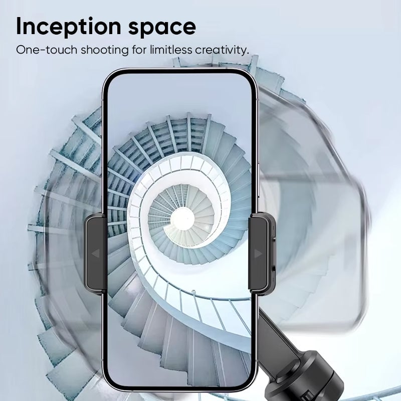 Smart 3-Axis Gimbal Stabilizer with AI Tracking – Professional Video Shooting Tool