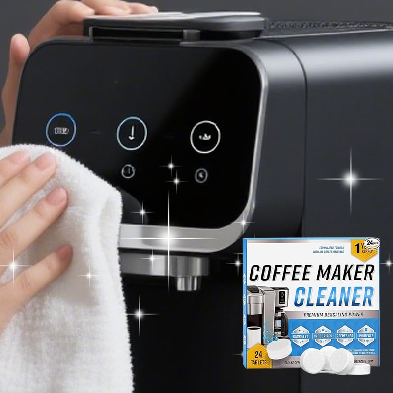 Coffee Maker Cleaner & Descaling Tablets