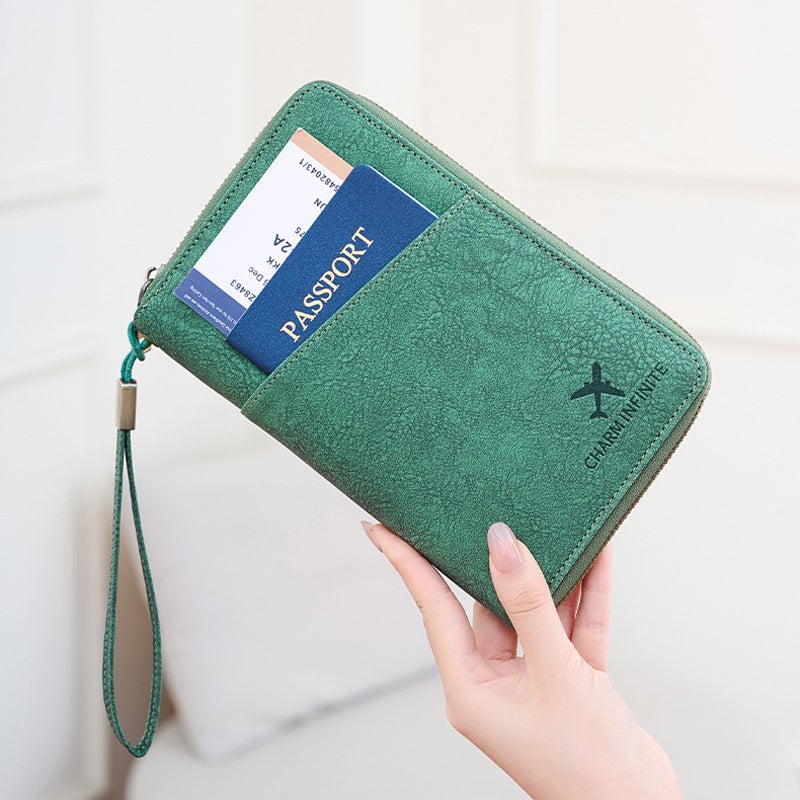 RFID Blocking Travel Passport Wallet
