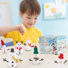 Load image into Gallery viewer, DIY Christmas Clay Snowman