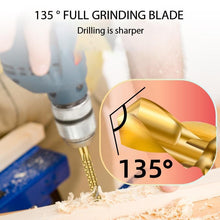 Load image into Gallery viewer, Twist Drill Bit Set Power Tool Accessories(6 Pcs )
