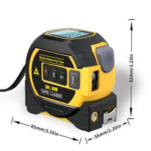 Load image into Gallery viewer, Portable 3-in-1 Infrared Laser Tape Measuring