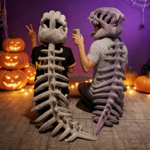 Load image into Gallery viewer, Dinosaur Skeleton Plush Headgear