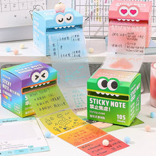 Load image into Gallery viewer, Colorful Self-Adhesive Pull-Out Memo Pads