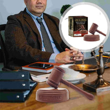 Load image into Gallery viewer, Law &amp; Order: Mini Gavel Set with Sound