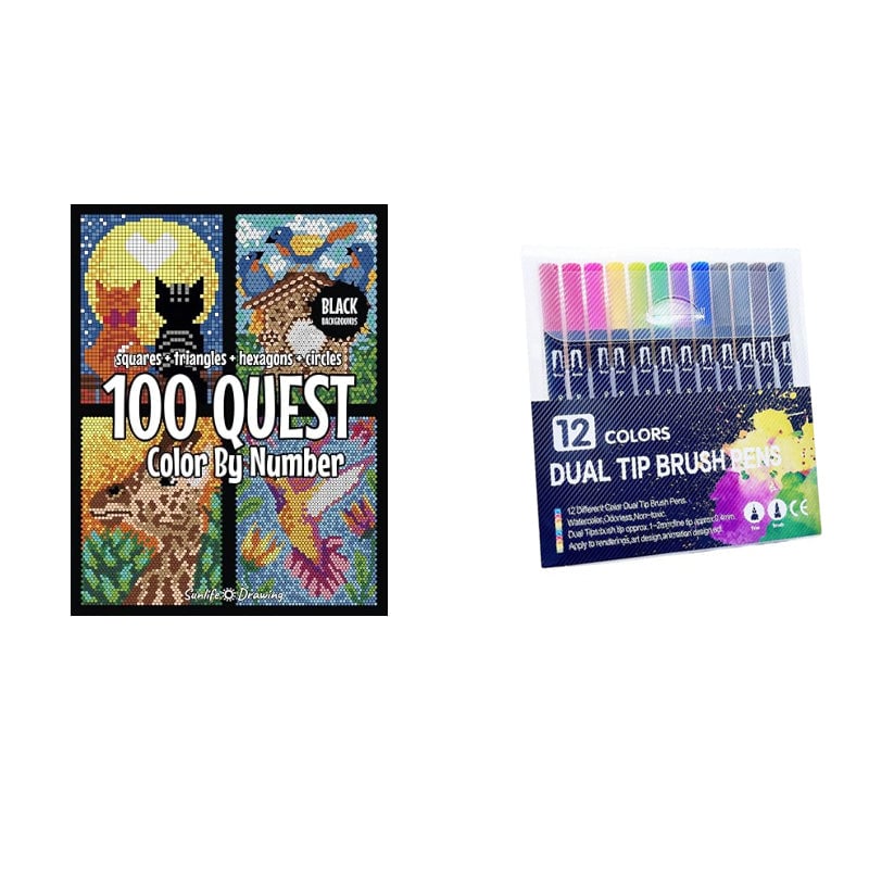 Color Numbers Book 100 QUEST