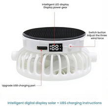 Load image into Gallery viewer, Sakerplus Solar Powered Cooling Fan Cap