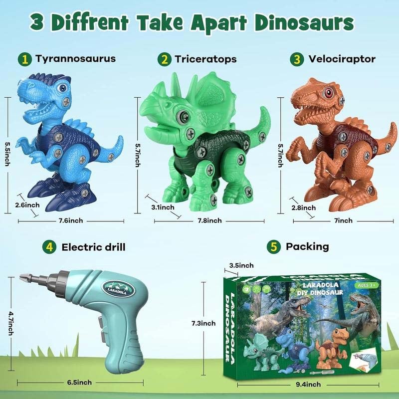 The Dinosaur Building Toys for Kids