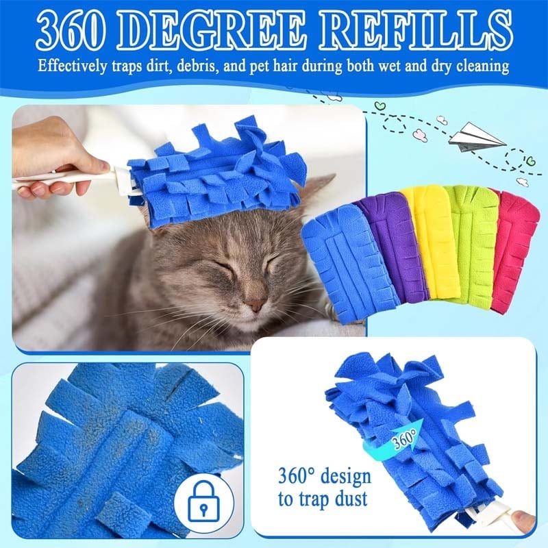 Electrostatic Dust Removal Brush Refills Set