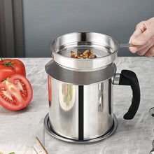 Load image into Gallery viewer, Stainless Steel Oil Strainer Pot