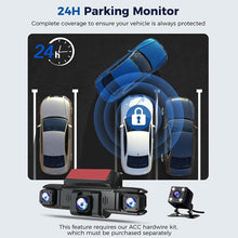 Load image into Gallery viewer, Sakerplus® 360 Front And Rear Dash Cam