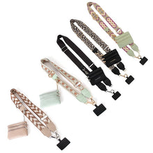Load image into Gallery viewer, Phone Strap with Zippered Pouch