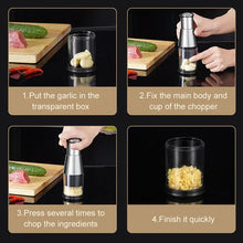 Load image into Gallery viewer, Pressed Garlic Chopper