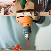 Load image into Gallery viewer, Extended woodworking four-edge drill