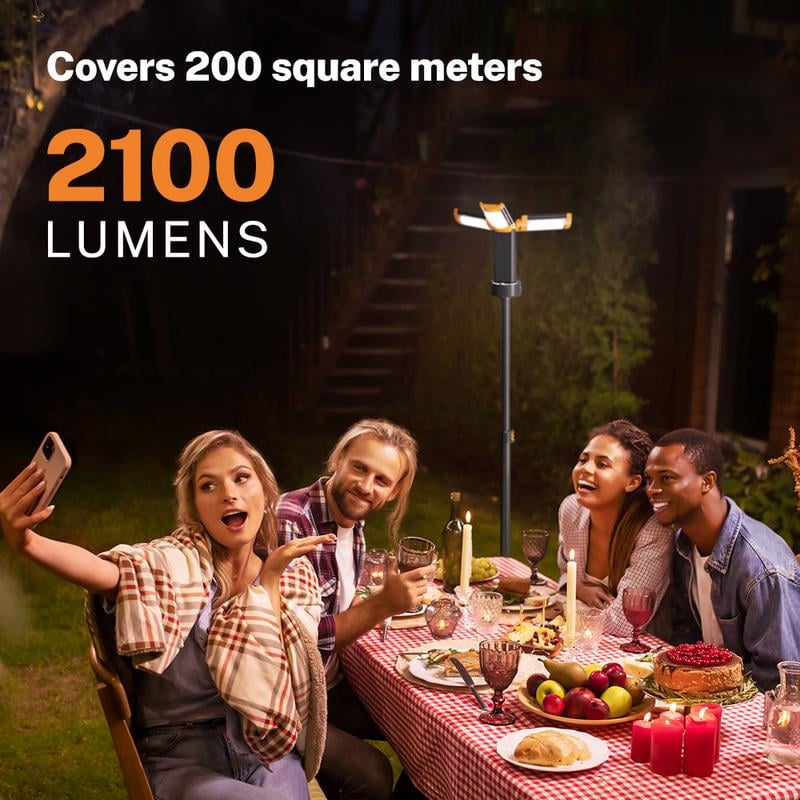 Foldable Camping Light with Bracket