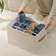 Load image into Gallery viewer, Collapsible Shoe Organizer Box with Transparent Cover