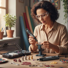 Load image into Gallery viewer, Mini Electric Rotary Tool Set with LED Light &amp; Digital Display