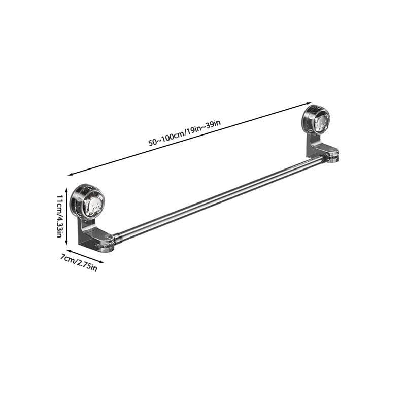 Wall-mounted Punch-free Door Drain Storage Rack
