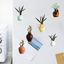 Load image into Gallery viewer, Magnetic Vase Fridge Stickers